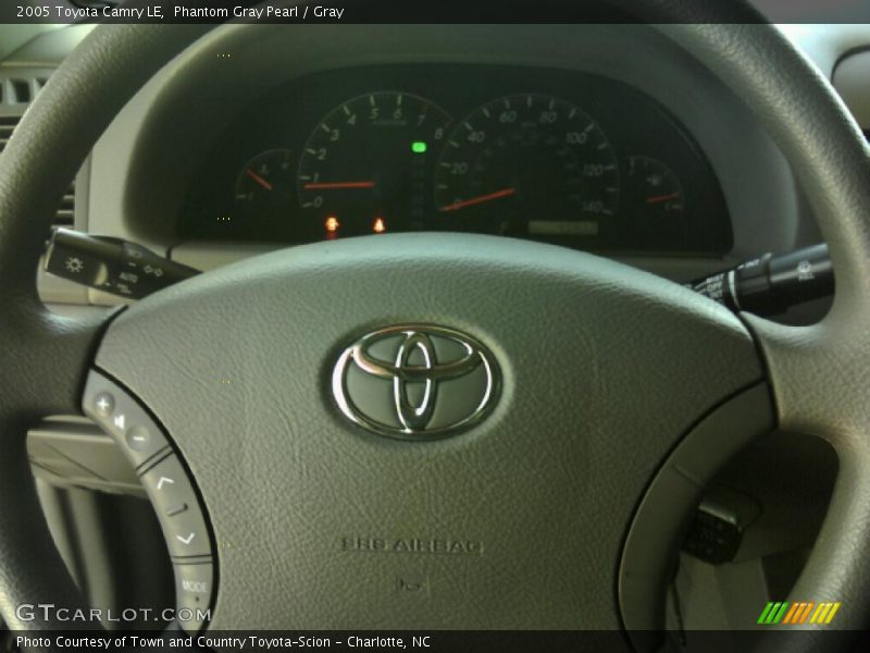 Phantom Gray Pearl / Gray 2005 Toyota Camry LE