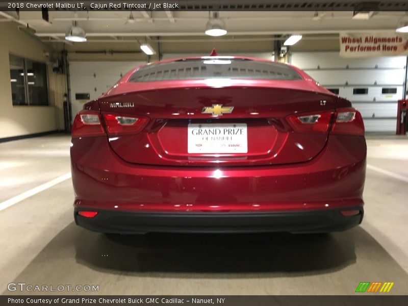 Cajun Red Tintcoat / Jet Black 2018 Chevrolet Malibu LT