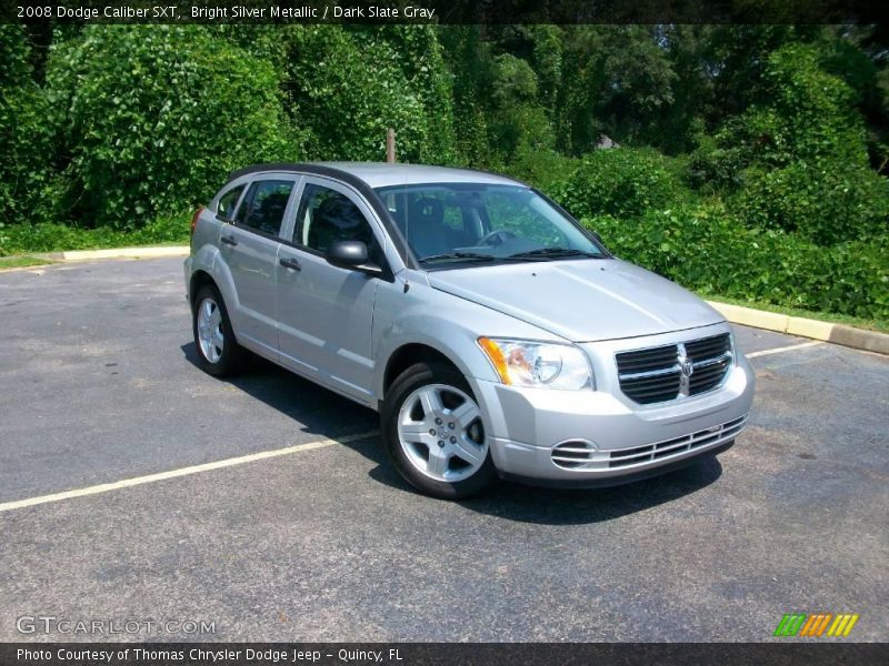 Bright Silver Metallic / Dark Slate Gray 2008 Dodge Caliber SXT