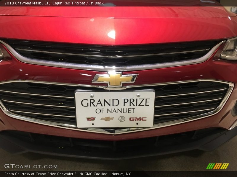 Cajun Red Tintcoat / Jet Black 2018 Chevrolet Malibu LT