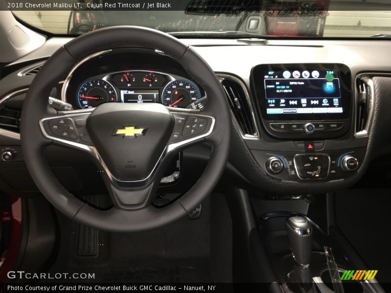 Cajun Red Tintcoat / Jet Black 2018 Chevrolet Malibu LT