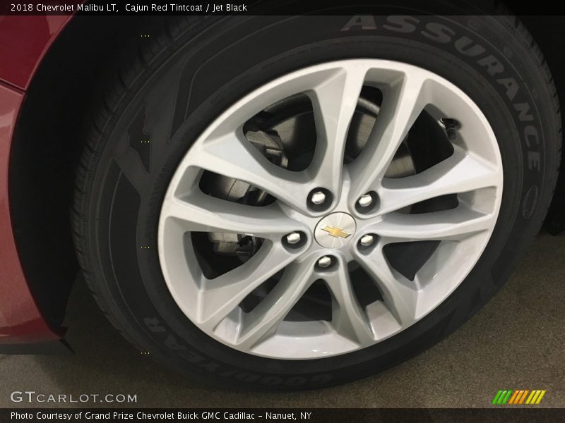 Cajun Red Tintcoat / Jet Black 2018 Chevrolet Malibu LT