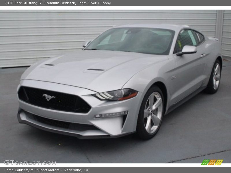  2018 Mustang GT Premium Fastback Ingot Silver
