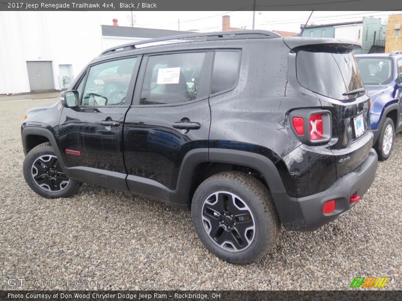 Black / Black 2017 Jeep Renegade Trailhawk 4x4