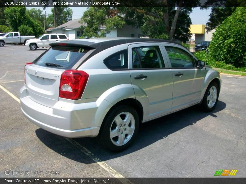 Bright Silver Metallic / Dark Slate Gray 2008 Dodge Caliber SXT