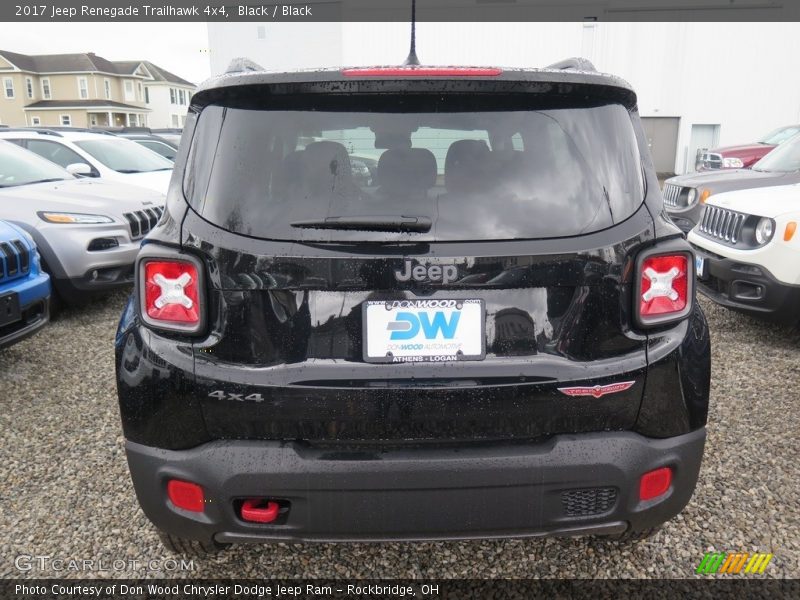 Black / Black 2017 Jeep Renegade Trailhawk 4x4