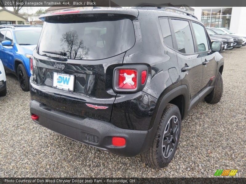 Black / Black 2017 Jeep Renegade Trailhawk 4x4