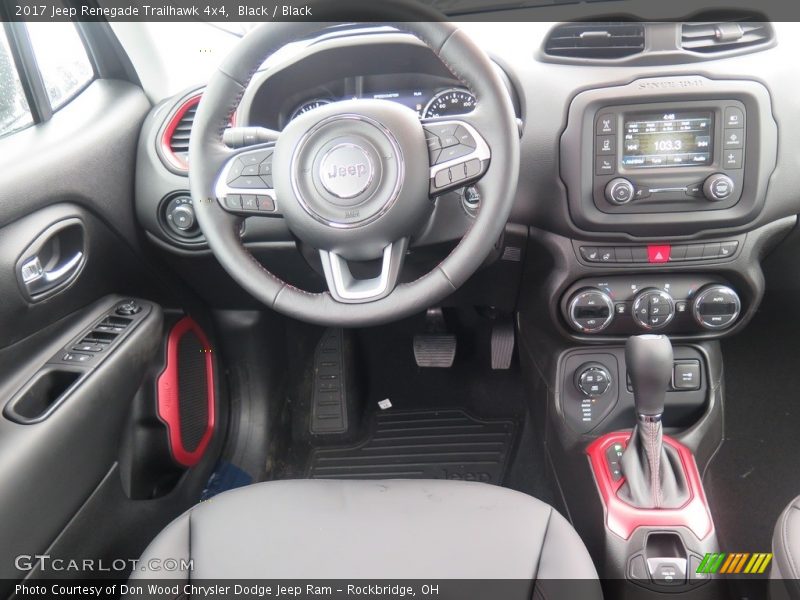 Black / Black 2017 Jeep Renegade Trailhawk 4x4