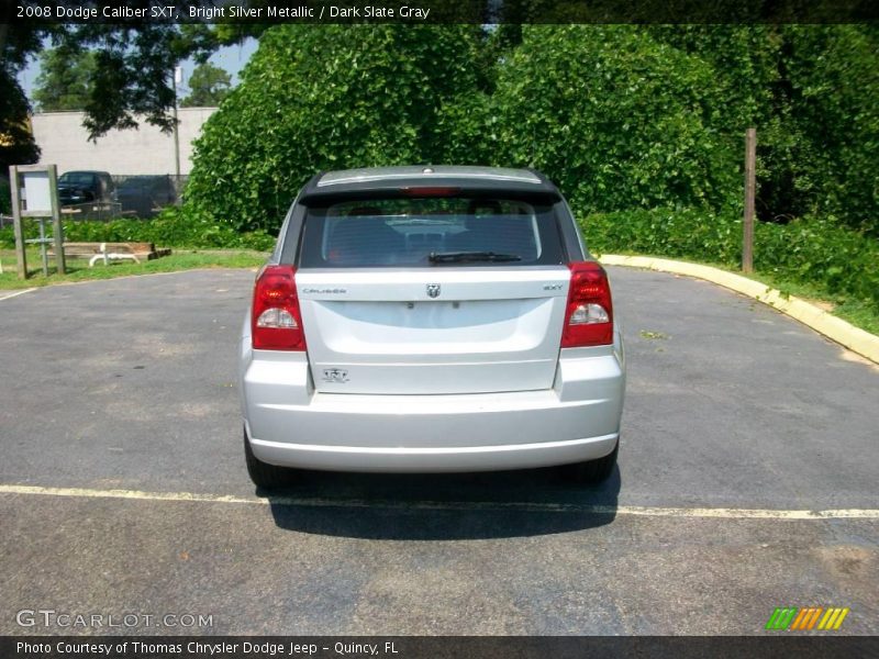 Bright Silver Metallic / Dark Slate Gray 2008 Dodge Caliber SXT