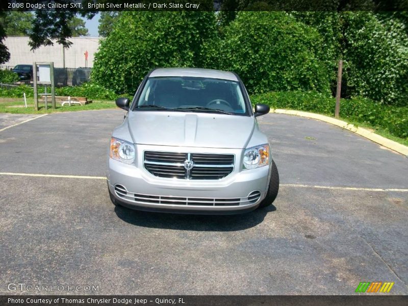 Bright Silver Metallic / Dark Slate Gray 2008 Dodge Caliber SXT