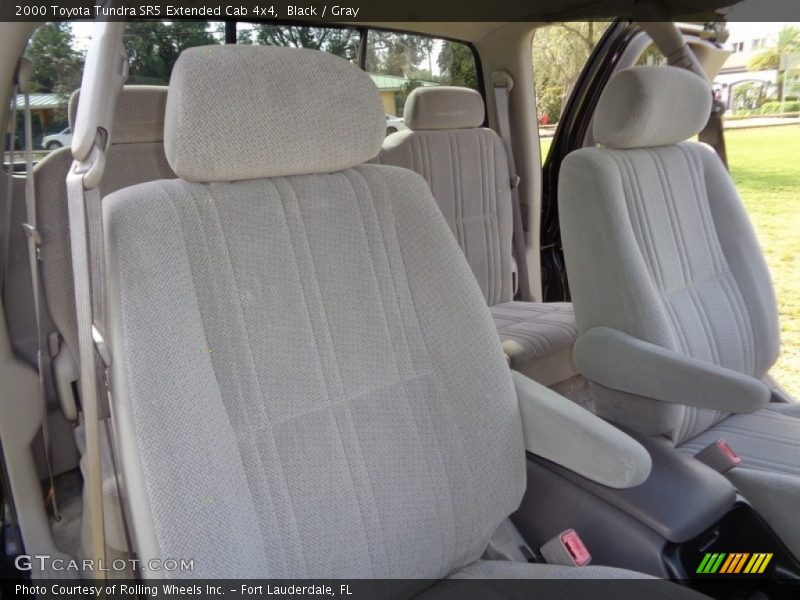 Black / Gray 2000 Toyota Tundra SR5 Extended Cab 4x4
