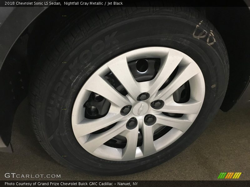 Nightfall Gray Metallic / Jet Black 2018 Chevrolet Sonic LS Sedan