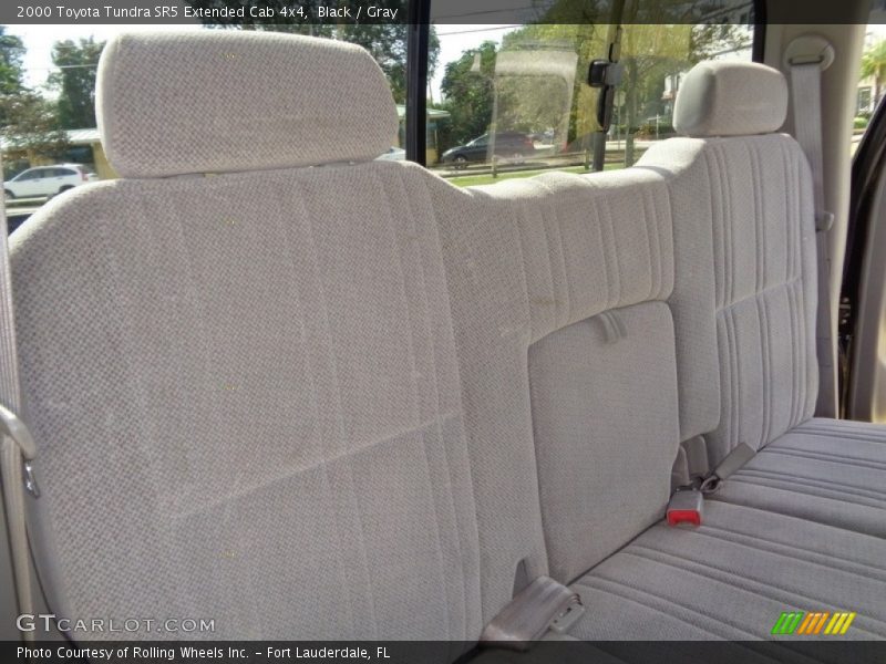 Black / Gray 2000 Toyota Tundra SR5 Extended Cab 4x4