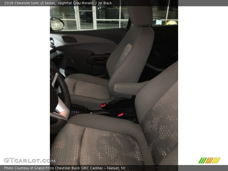 Nightfall Gray Metallic / Jet Black 2018 Chevrolet Sonic LS Sedan
