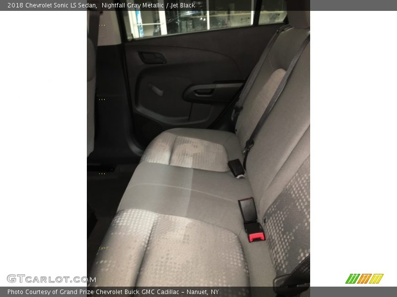 Nightfall Gray Metallic / Jet Black 2018 Chevrolet Sonic LS Sedan