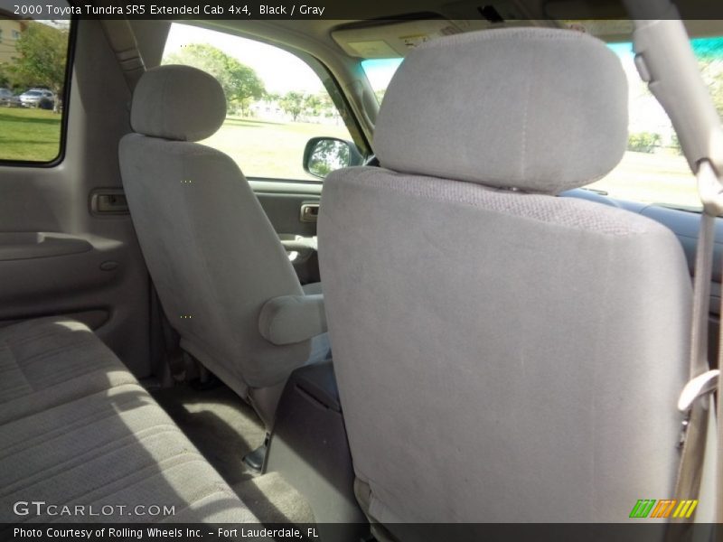 Black / Gray 2000 Toyota Tundra SR5 Extended Cab 4x4
