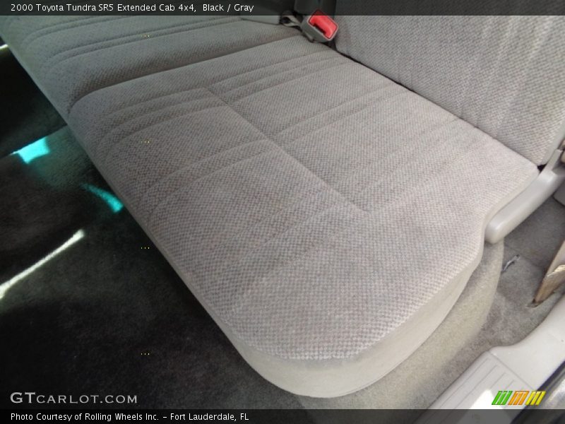 Black / Gray 2000 Toyota Tundra SR5 Extended Cab 4x4