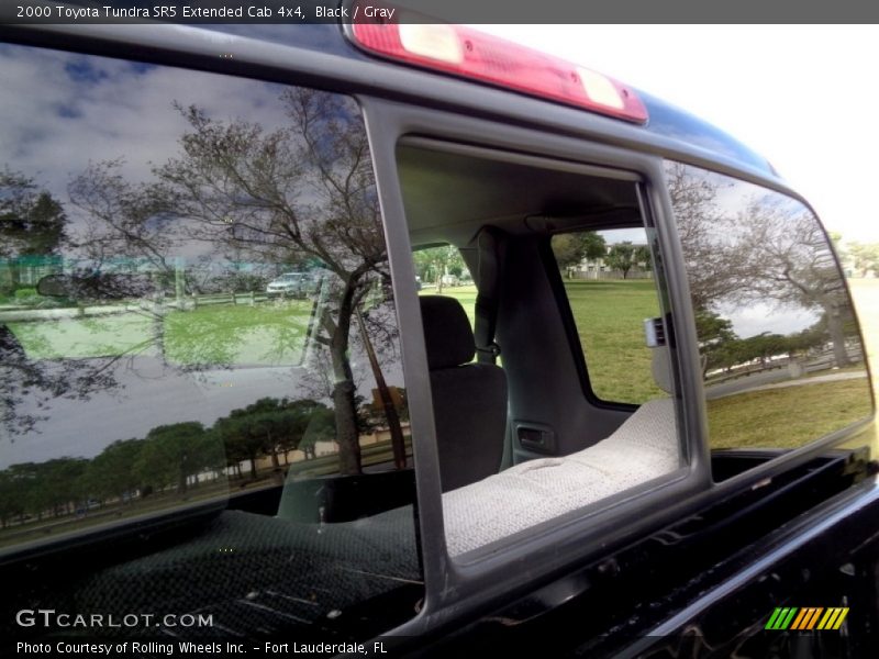 Black / Gray 2000 Toyota Tundra SR5 Extended Cab 4x4