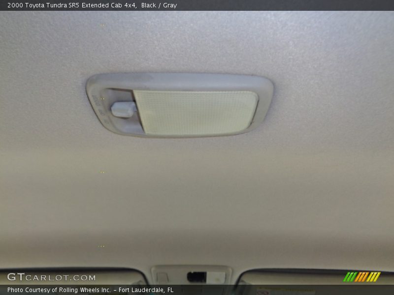 Black / Gray 2000 Toyota Tundra SR5 Extended Cab 4x4