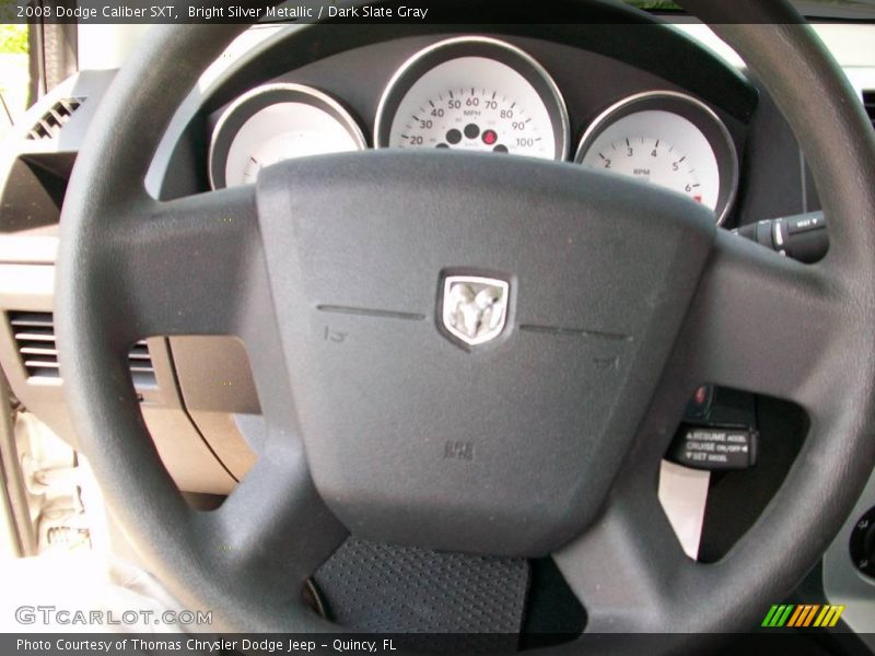 Bright Silver Metallic / Dark Slate Gray 2008 Dodge Caliber SXT