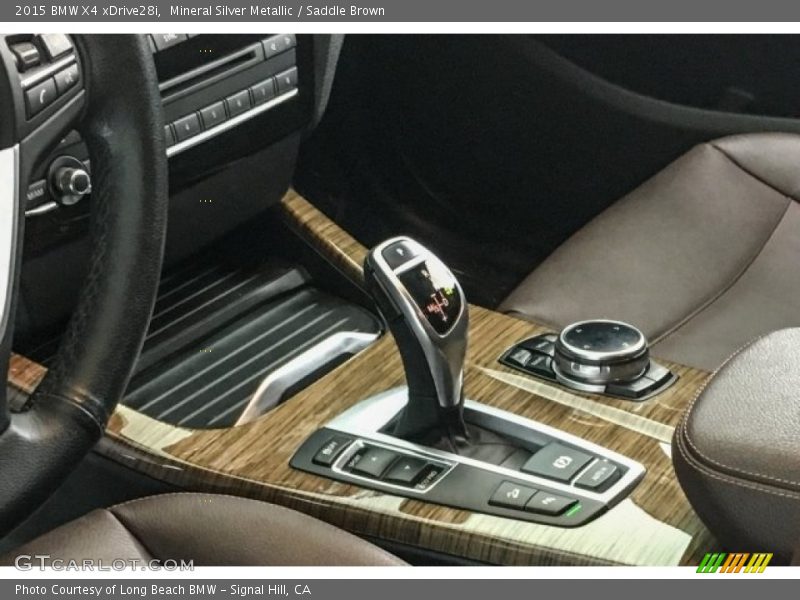 Mineral Silver Metallic / Saddle Brown 2015 BMW X4 xDrive28i
