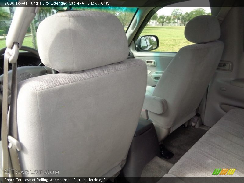 Black / Gray 2000 Toyota Tundra SR5 Extended Cab 4x4