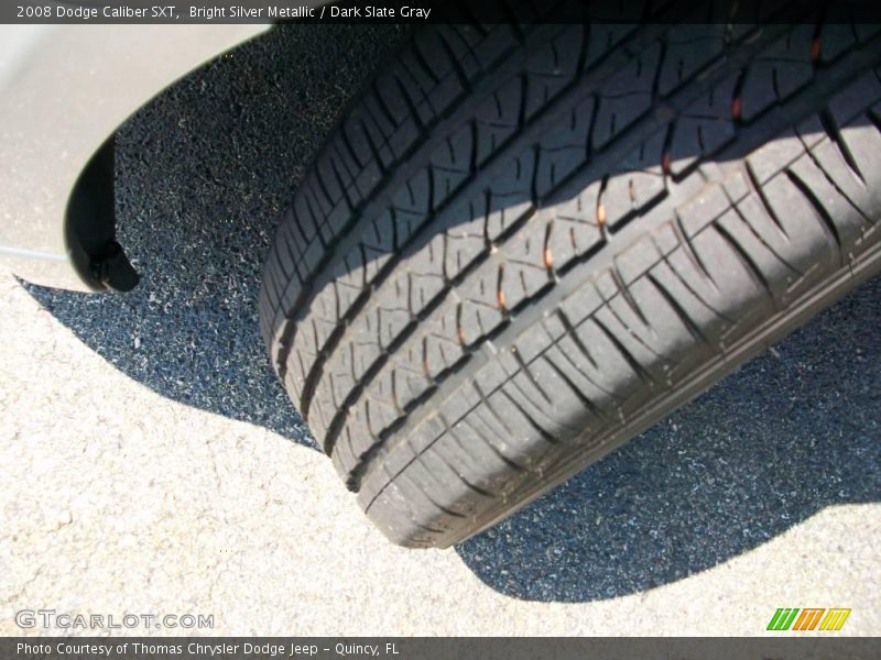 Bright Silver Metallic / Dark Slate Gray 2008 Dodge Caliber SXT