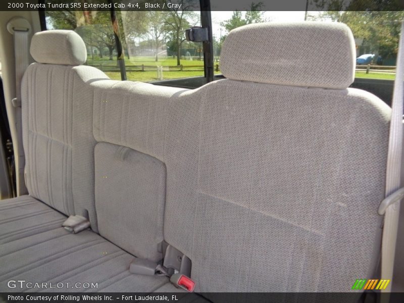 Black / Gray 2000 Toyota Tundra SR5 Extended Cab 4x4