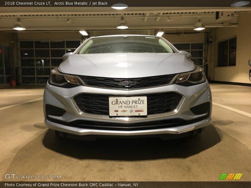 Arctic Blue Metallic / Jet Black 2018 Chevrolet Cruze LT