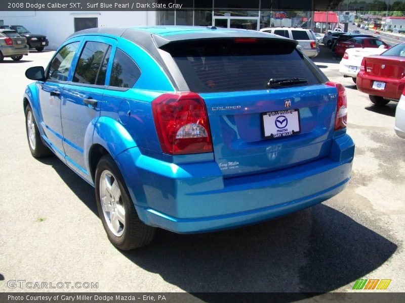 Surf Blue Pearl / Dark Slate Gray 2008 Dodge Caliber SXT