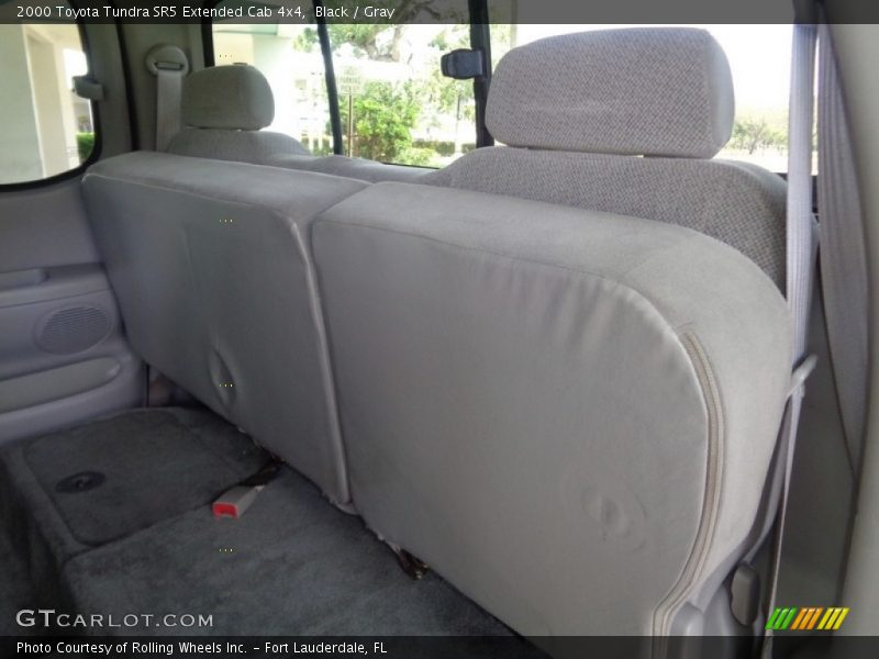Black / Gray 2000 Toyota Tundra SR5 Extended Cab 4x4