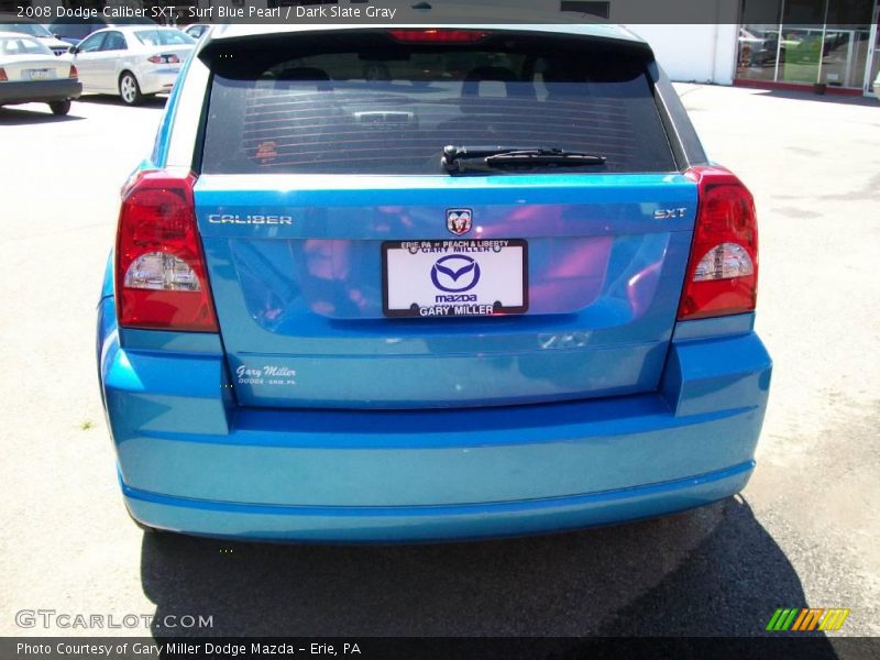 Surf Blue Pearl / Dark Slate Gray 2008 Dodge Caliber SXT