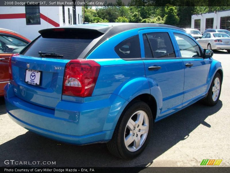 Surf Blue Pearl / Dark Slate Gray 2008 Dodge Caliber SXT