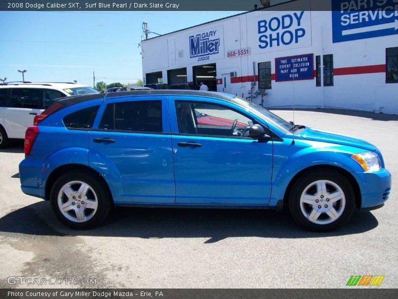 Surf Blue Pearl / Dark Slate Gray 2008 Dodge Caliber SXT