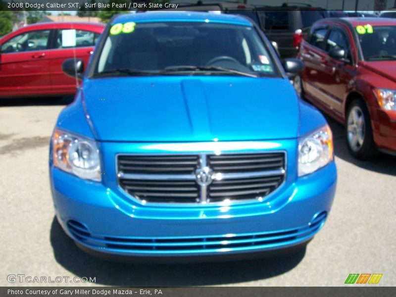 Surf Blue Pearl / Dark Slate Gray 2008 Dodge Caliber SXT