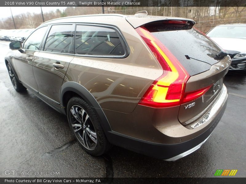 Twilight Bronze Metallic / Charcoal 2018 Volvo V90 Cross Country T5 AWD