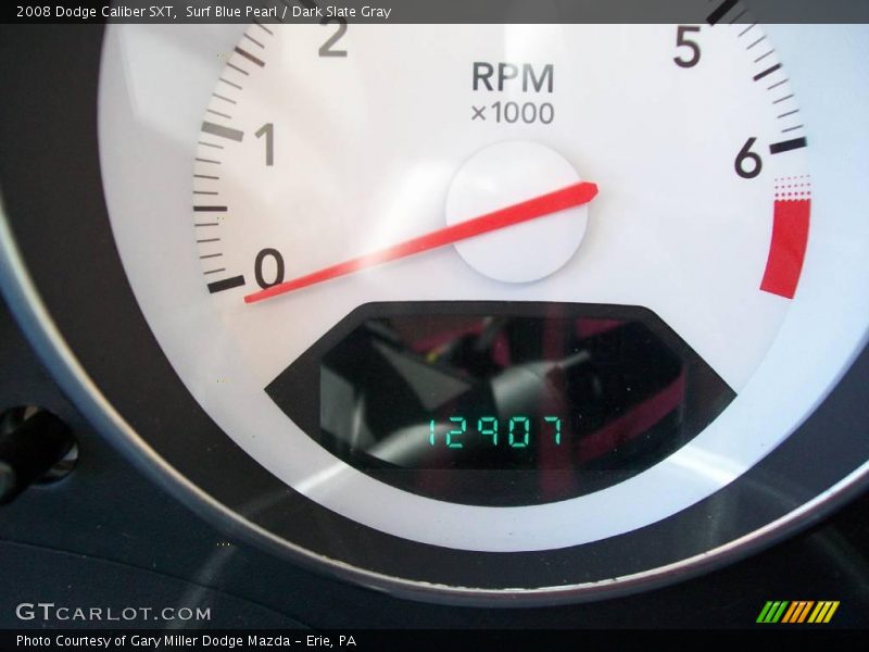 Surf Blue Pearl / Dark Slate Gray 2008 Dodge Caliber SXT