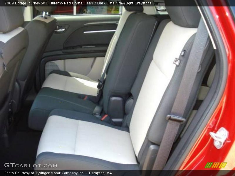 Inferno Red Crystal Pearl / Dark Slate Gray/Light Graystone 2009 Dodge Journey SXT