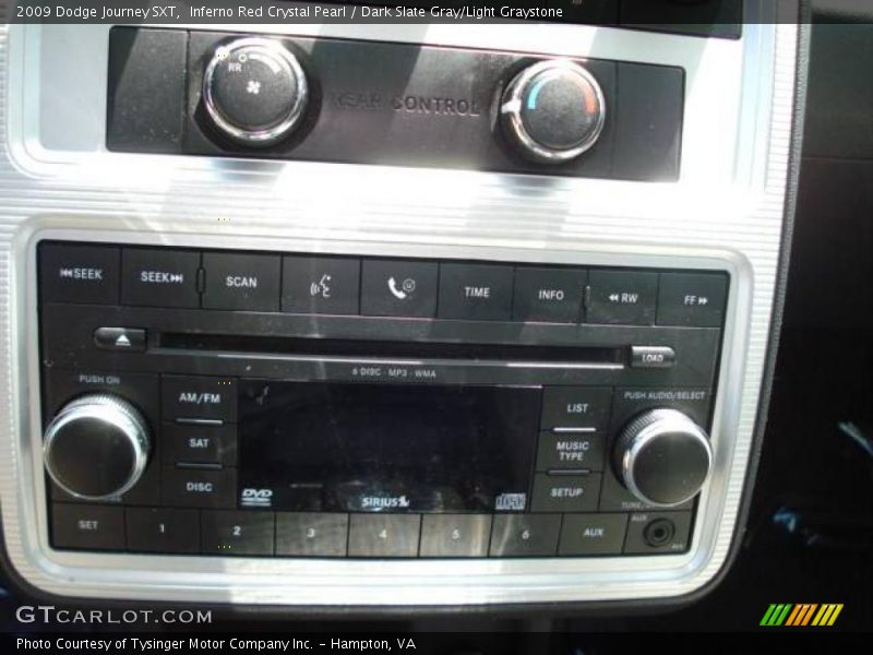 Inferno Red Crystal Pearl / Dark Slate Gray/Light Graystone 2009 Dodge Journey SXT
