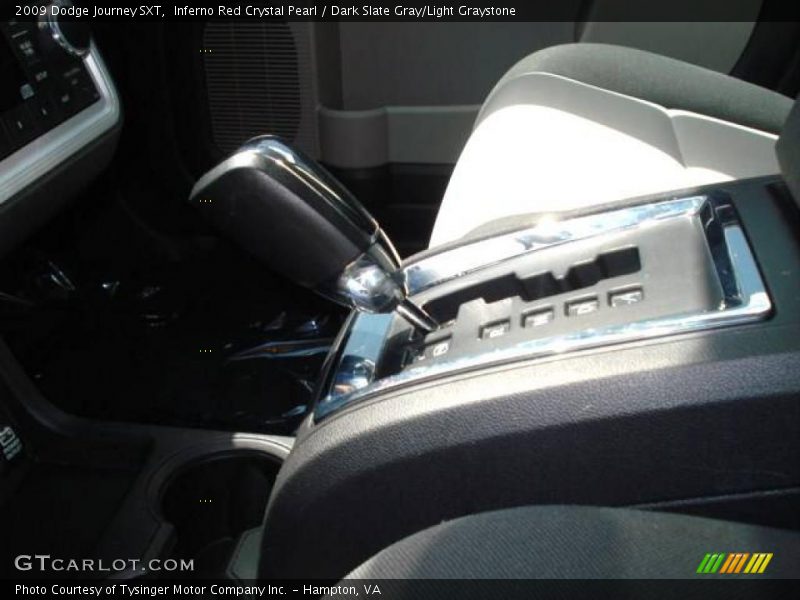 Inferno Red Crystal Pearl / Dark Slate Gray/Light Graystone 2009 Dodge Journey SXT