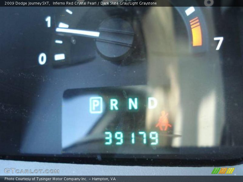 Inferno Red Crystal Pearl / Dark Slate Gray/Light Graystone 2009 Dodge Journey SXT