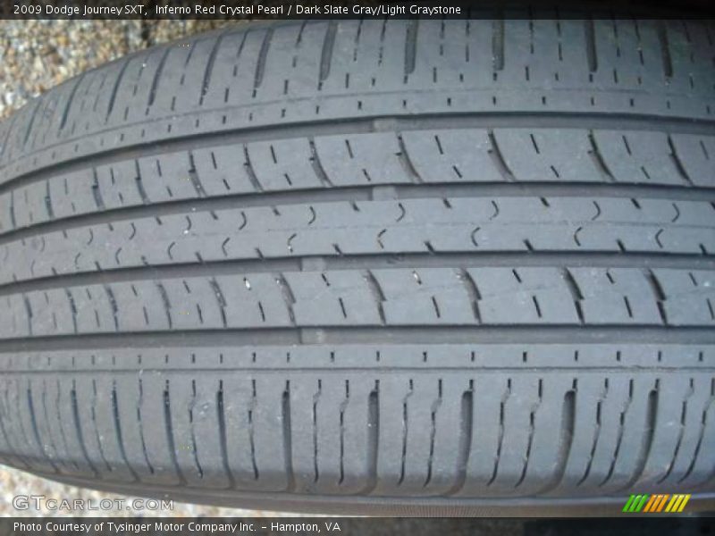 Inferno Red Crystal Pearl / Dark Slate Gray/Light Graystone 2009 Dodge Journey SXT