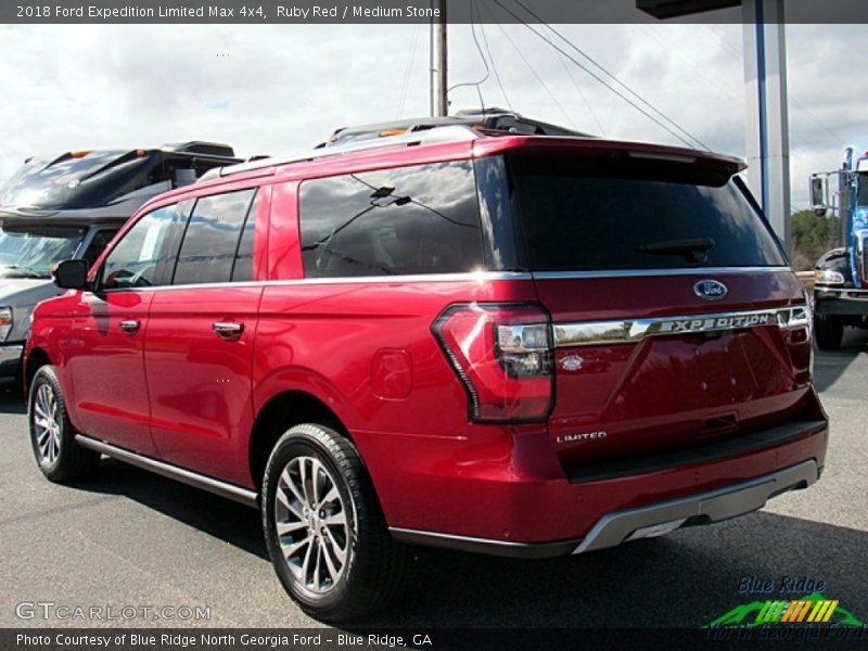 Ruby Red / Medium Stone 2018 Ford Expedition Limited Max 4x4