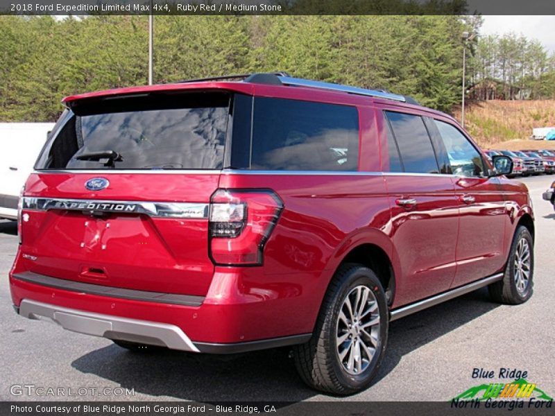 Ruby Red / Medium Stone 2018 Ford Expedition Limited Max 4x4