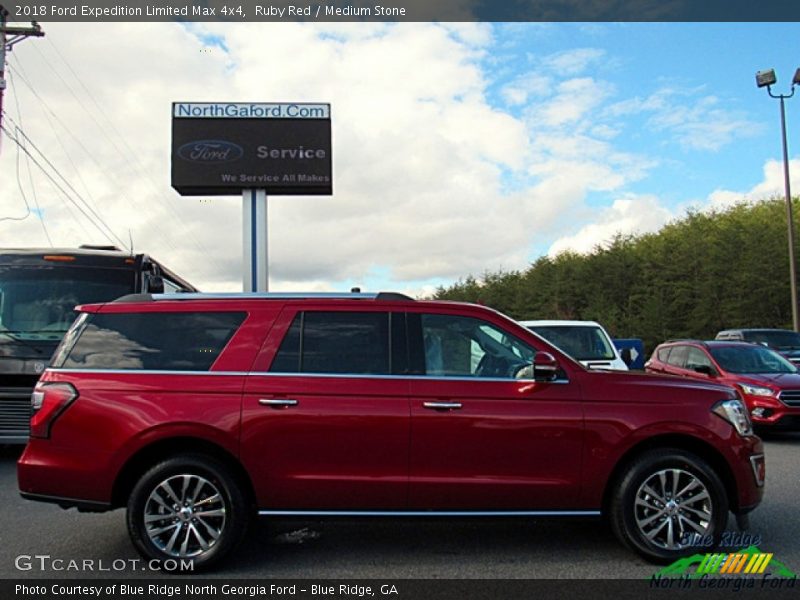 Ruby Red / Medium Stone 2018 Ford Expedition Limited Max 4x4