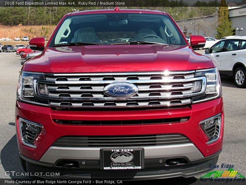 Ruby Red / Medium Stone 2018 Ford Expedition Limited Max 4x4