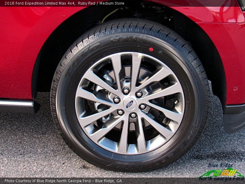Ruby Red / Medium Stone 2018 Ford Expedition Limited Max 4x4