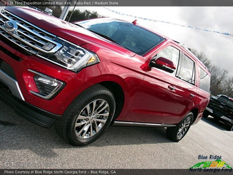 Ruby Red / Medium Stone 2018 Ford Expedition Limited Max 4x4