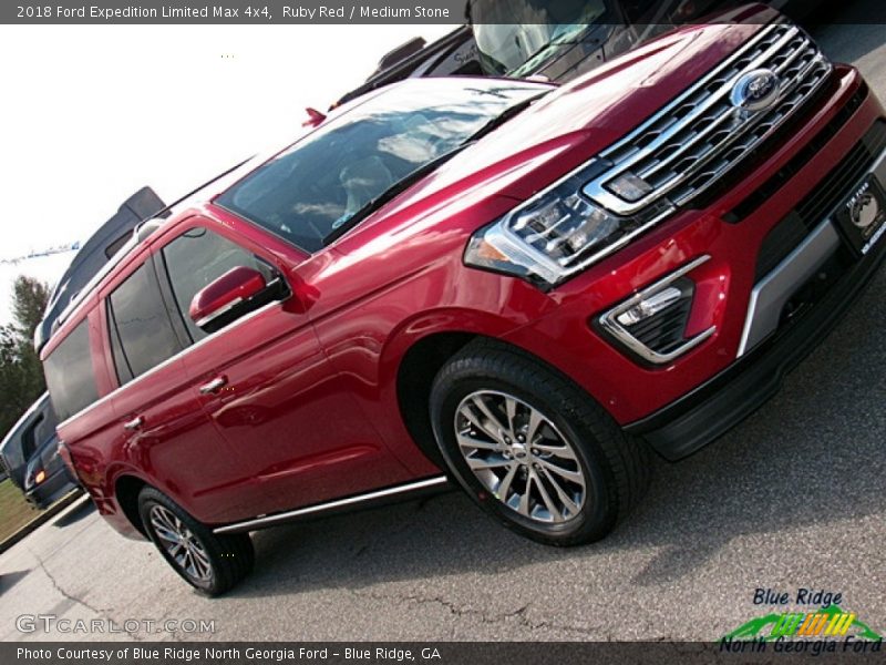 Ruby Red / Medium Stone 2018 Ford Expedition Limited Max 4x4