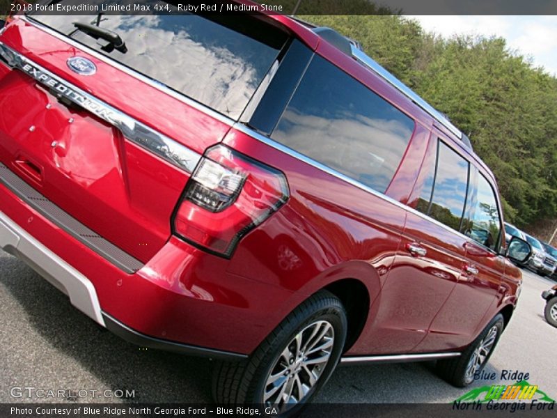 Ruby Red / Medium Stone 2018 Ford Expedition Limited Max 4x4